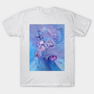 Sarah's Blue Peonies T-Shirt